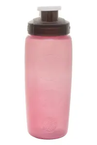 LocknLock Eco Pink Round Recycled Plastic Leakproof Sports Gym Hydration Bottle 500ml