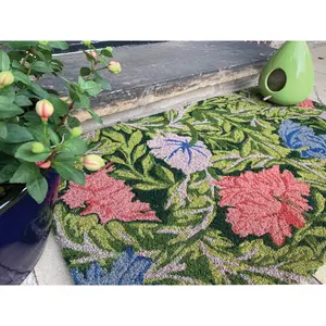 English Garden Doormat Rectangular 45cm W x 75cm L