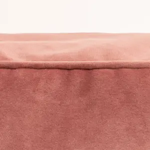 icon Amara Velvet Bean Bag Pouffe Dusk Pink