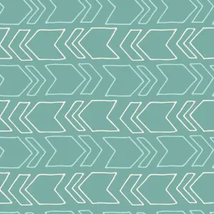 QuoteMyWall Green Mint Chevron Vinyl Window/Furniture Wrap & Kitchen Worktops