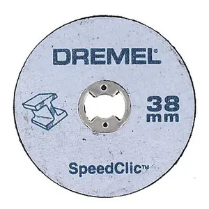 Dremel EZ SpeedClic Cutting disc 38mm x 38mm, Set