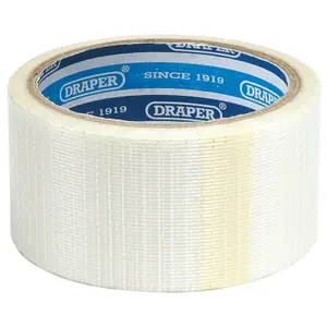 Draper  Heavy Duty Strapping Tape, 15m x 50mm 65021