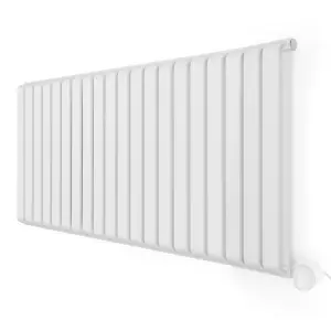 Terma 230V 1.5kW White Smart Horizontal Oil-filled radiator (H) 630mm x (W) 1305mm