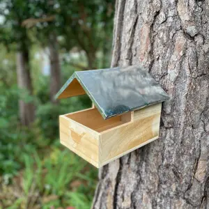 Squirrel Nest Box And Wooden Bird Nesting Box Set