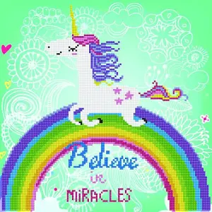 BELIEVE IN MIRACLES - Diamond Painting Kit: Believe In Miracles - Diamond Dotz