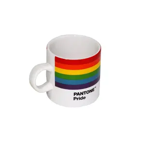 Pyramid International I Dont Even Think Straight Mug Rainbow/Black (One Size)