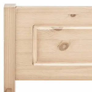 Berkfield Bed Frame Solid Pinewood 140x200 cm