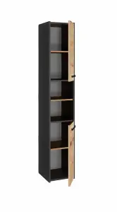 S30 Bathroom Cabinet Anthracite Artisan Oak