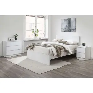 Birlea Oslo 3 Drawer Chest White