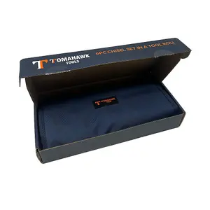 Tomahawk 6pc Chisel Set in a Tool Roll - 6mm, 10mm, 13mm, 19mm, 25mm and 32mm