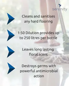 Antibacterial Safety Floor Cleaner Concentrate 1 Litre