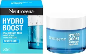 Neutrogena Hydro Boost Water Gel Face Moisturiser, With Hyaluronic Acid For Dry Skin, 50 Ml (Pack Of 1)