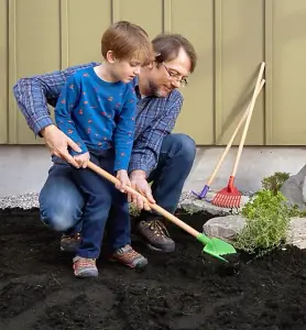 Kid's Garden Digging Spade - Green