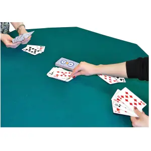 Jumbo Laminated Playing Cards - Standard Deck - Poker Casino Style Card Games