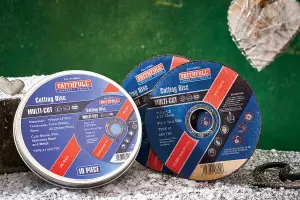 Faithfull Multi-Cut Discs 115mm (Pack of 10) XMS23MULTCUT