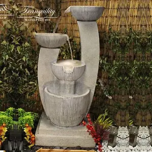 Small Venetian Contemporary Mains Plugin Powered Water Feature