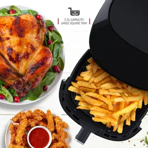 NETTA 7.2L Digital Air Fryer with 60 Minute Timer - 1800W