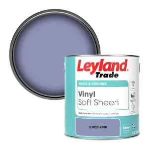 Leyland Trade Vinyl Soft Sheen Walls & Ceilings Emulsion Paint (S 3030-R60B) - 2.5L