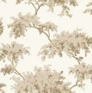 NuWallpaper NUS4474 Alder Peel & Stick Wallpaper, Taupe