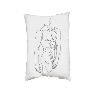 Line Art Of Male Body (Cushion) / 30cm x 45cm