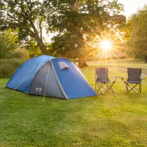 Bracken 4 Man Tent With Porch Waterproof at 3000mm HH Camping Festival Trail