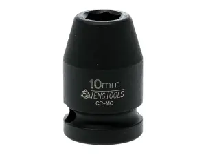 Teng Impact Socket Hexagon 6-Point 1/2in Drive 10mm