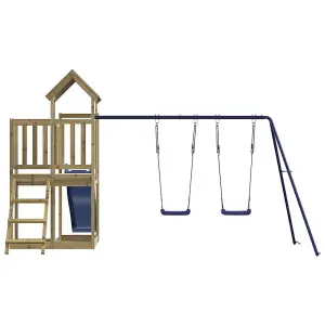 Berkfield Outdoor Playset Impregnated Wood Pine