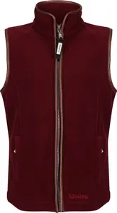 Girl's Schoffel Little Lyndon Fleece Gilet, 5-14Yrs - Ruby - S (7-8Yrs)