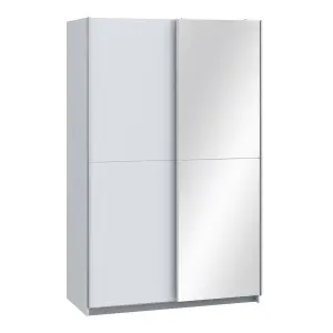 Babetta Sliding Wardrobe in Matt White