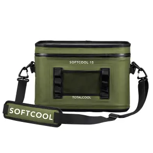 Softcool 15L Cool Bag - Green, Portable