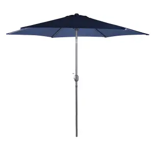 Alfresia Navy Blue 2.7 Metre Garden Parasol