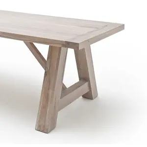 Esstisch York Bassano varnished oak / 76cm H x 220cm W x 100cm D