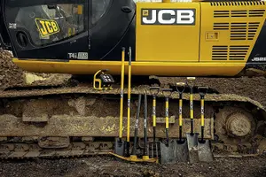 JCB 200mm Spring Steel Floor Scraper - JCBSC12