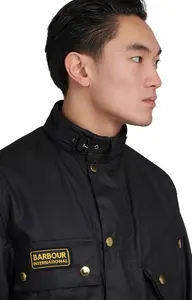 Men's Barbour International Jacket - Black