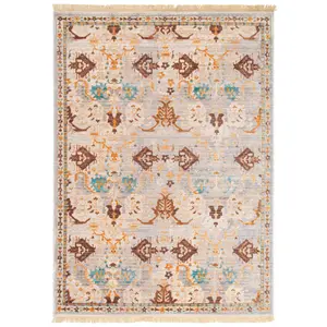 Cream Boho Vintage Rug - Kansas