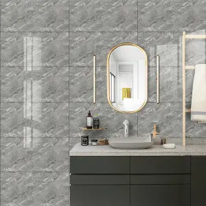 10 Pcs Waterproof Self Adhesive Marble Stickers for Bathroom Kitchens, Living Rooms, or Bedrooms