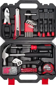 Tool Kit | 69 Piece Tool Kits For Home Diy | Hand Tool Set For Men And