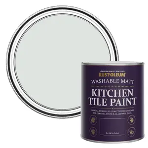 Rust-Oleum Library Grey Matt Kitchen Tile Paint 750ml