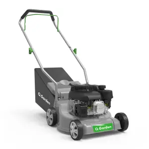 Q Garden 39cm (16") Petrol Rotary Lawn Mower