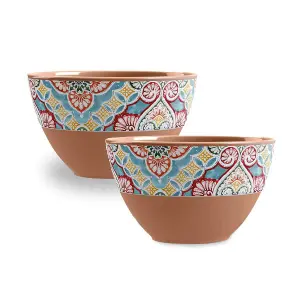 Purely Home Rio Corte Melamine Dipping Bowls - Set of 2