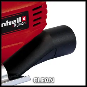 Einhell Electric Jig Saw 550W 45 Degree Bevel Dust Extraction Tool Free Blade Change TC-JS 80/1