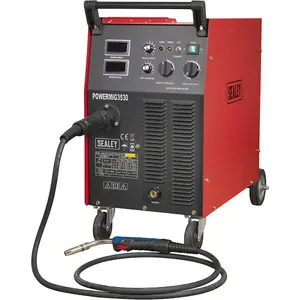 300A MIG Welder with Turbo Fan and Non-Live Euro Torch for Professional Use