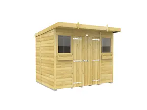 DIY Sheds 8x6 Pent Summer Shed Loglap