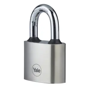 Yale Medium duty Block Iron Disc Open shackle Padlock (W)40mm