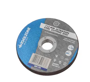 Ultrathin 115mm x 1mm Metal Steel Cutting Discs For 4-1/2in Angle Grinders