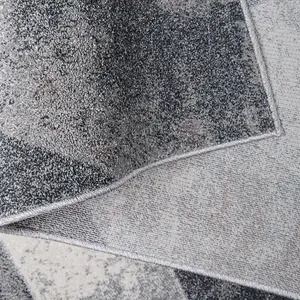 Ohio Dark Grey Beige Shard Rug 120cm x 170cm