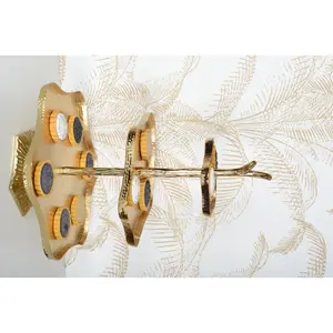 GOLD CAKE STAND 3 LAYER