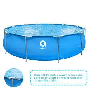 Avenli 15ft x 48" Round Above Ground Swimming Pool, Pump & Accessories