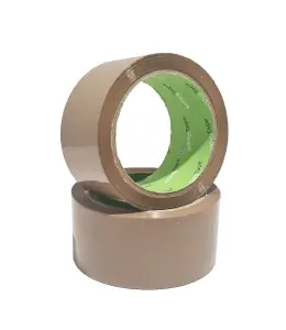 ActivaTape Pack of 6 - 48MM x 66M Brown Parcel Packing Tapes