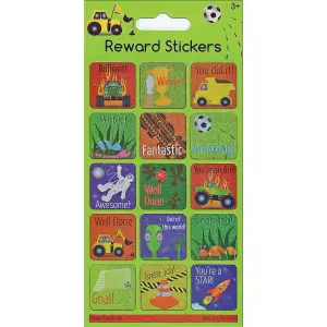 Paper Projects Reusable Sparkle Reward Stickers Green (One Size)